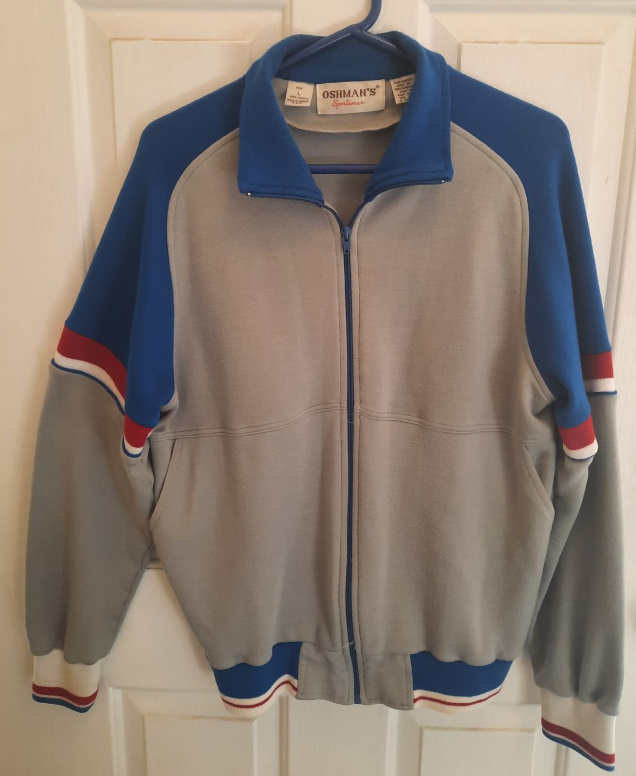 Oshman's Sportswear Mens Track Jacket