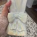 AIDA & JADE NWT Iridescent bow Ceramic Vase Coquette Bouquet 48