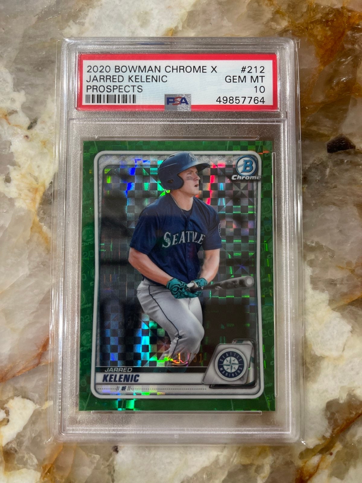 2020 Bowman Chrrome X Jarred Kelenic