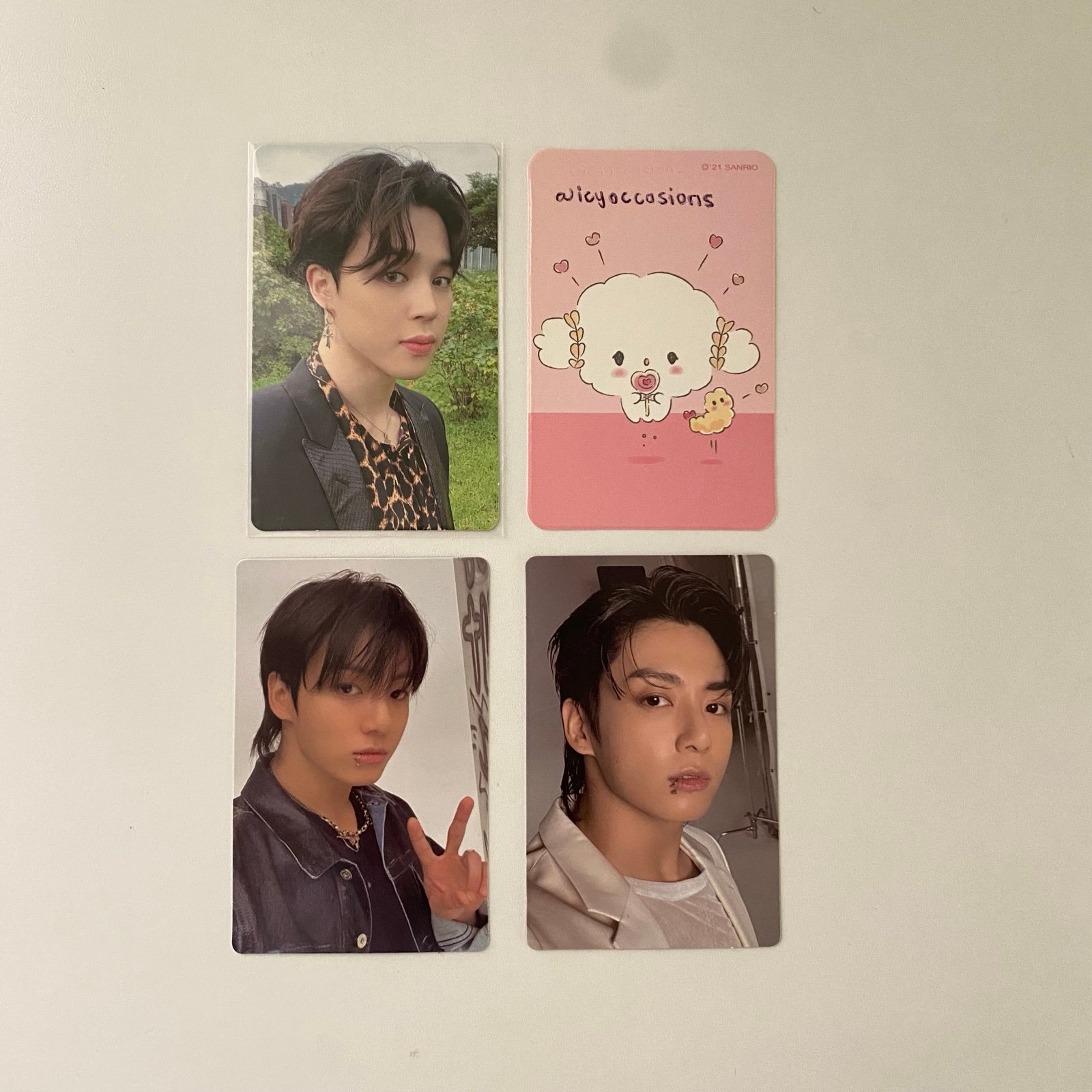 bts jimin memories bluray 2020 photocard