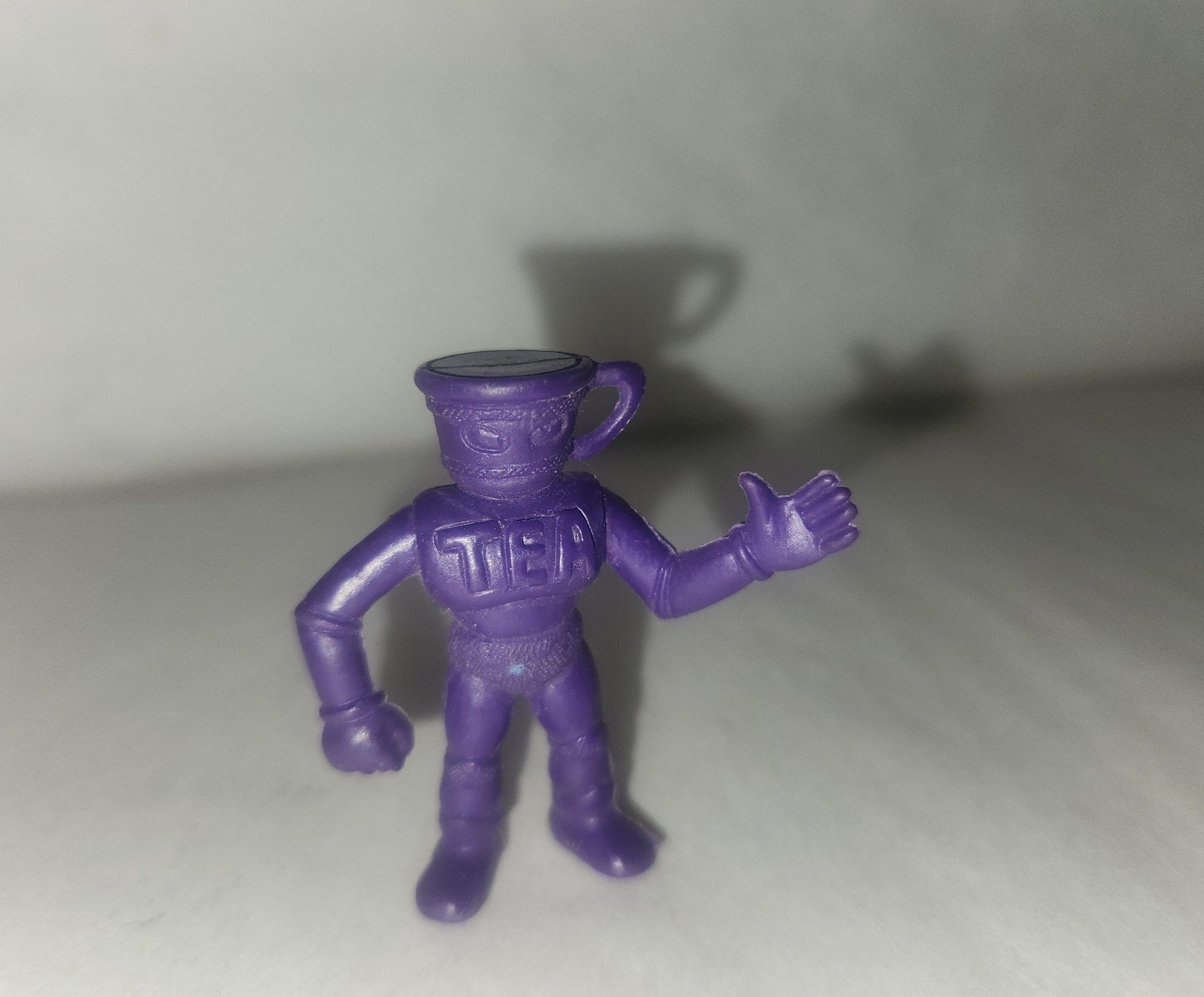 Dubble Bubble 1980's Rigo Gumball Machine Space Alien purple
