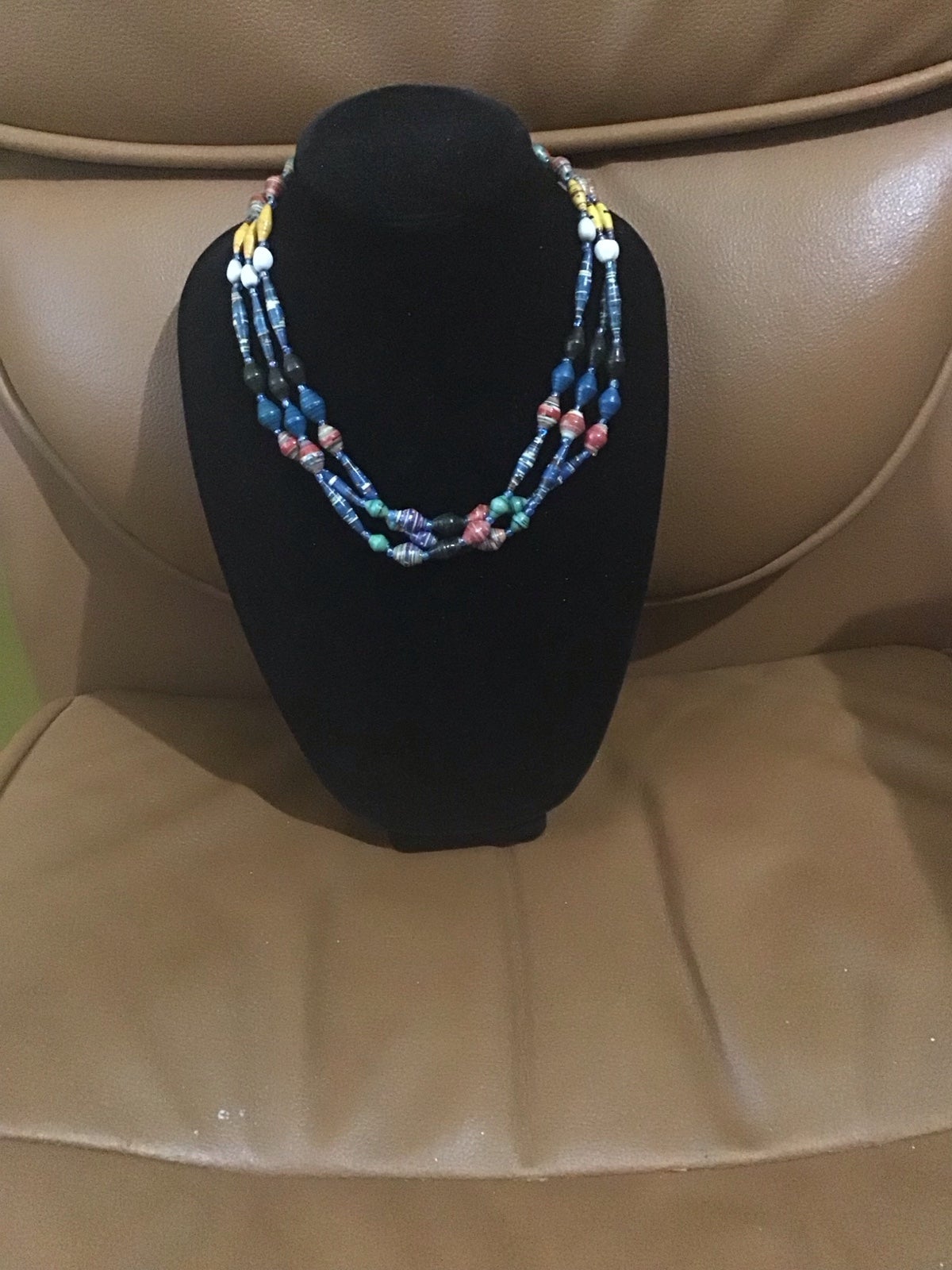 Luxury African Beaded Necklace handmade New
