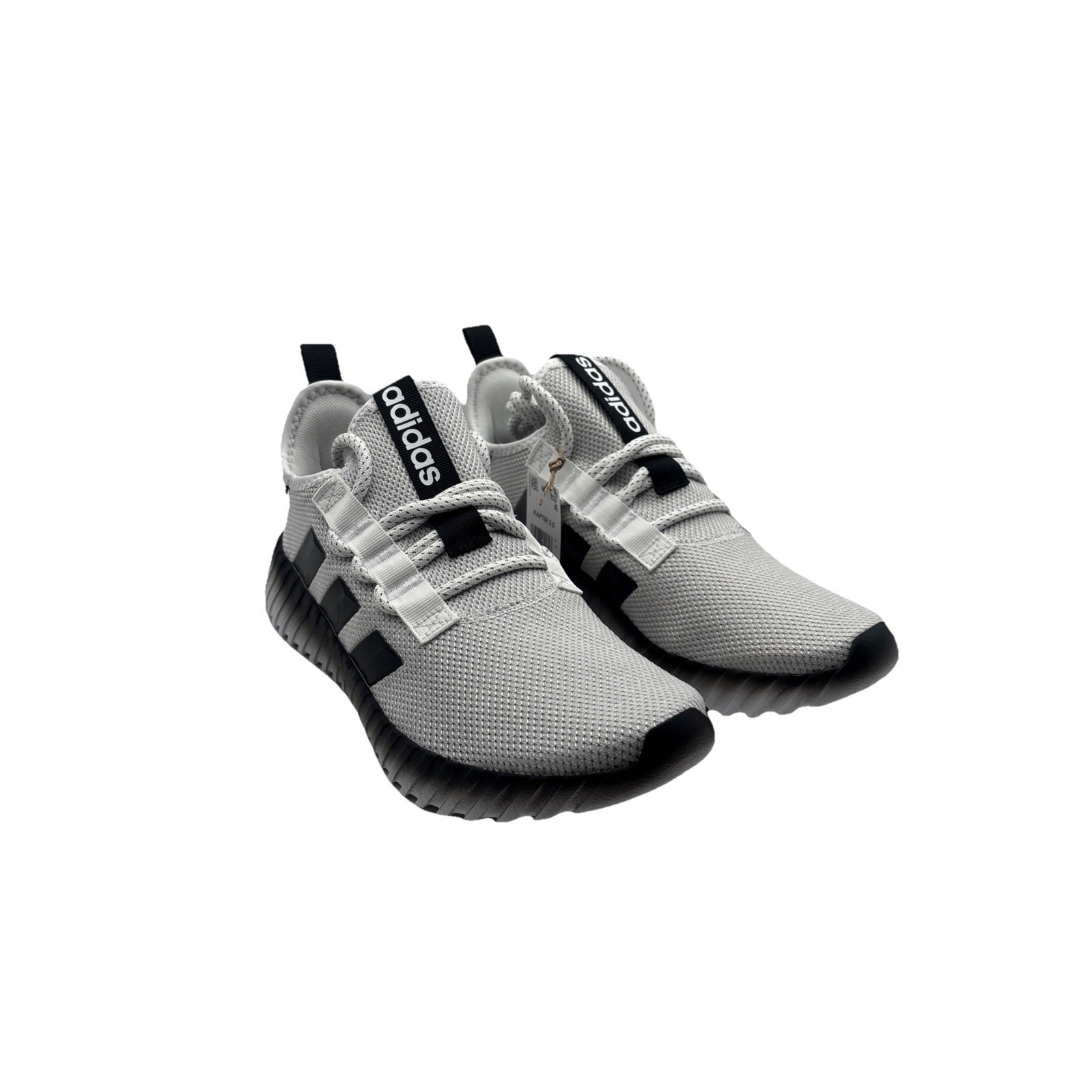 ADIDAS KAPTIR 3.0 RUNNING CASUAL SNEAKERS MEN'S SZ 9 WHITE BLACK IE6624 NIB