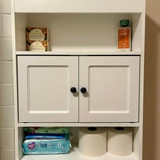 Bathroom Wall Cabinet, with 3 Shelves, Medicine Cabinet