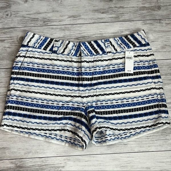 GAP Striped Shorts Size 8 NWT