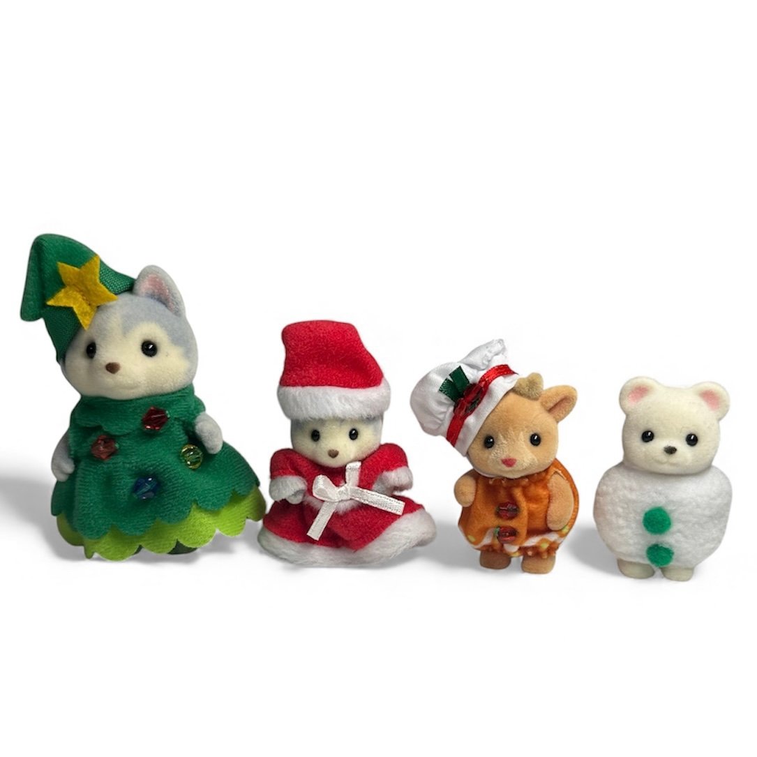 Calico critters Sylvanian families Christmas friends set