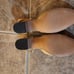 Edited pieces block heel sling back pumps