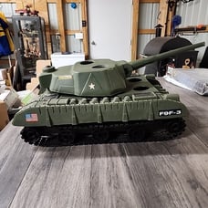 G.I. Joe 1/6 SCALE TANK M4A3 Sherman