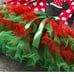 NEW Minnie Mouse Girls Long Sleeve Christmas Tutu Dress with matching hairbow