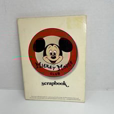Mickey Mouse Club Scrapbook by Keith Keller 1975 Memories W Pics Music