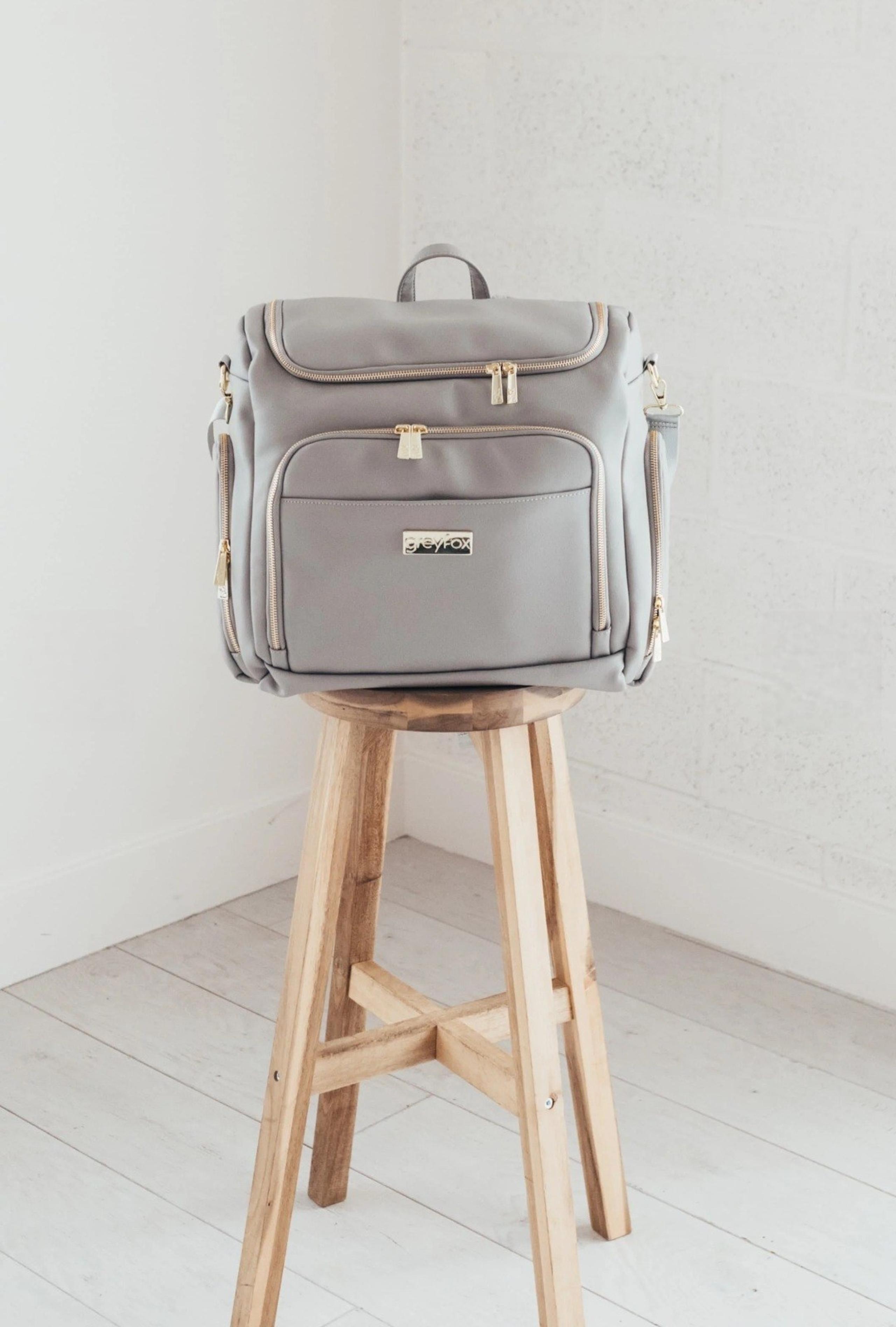 GreyFox Diaper Bag in Pebble