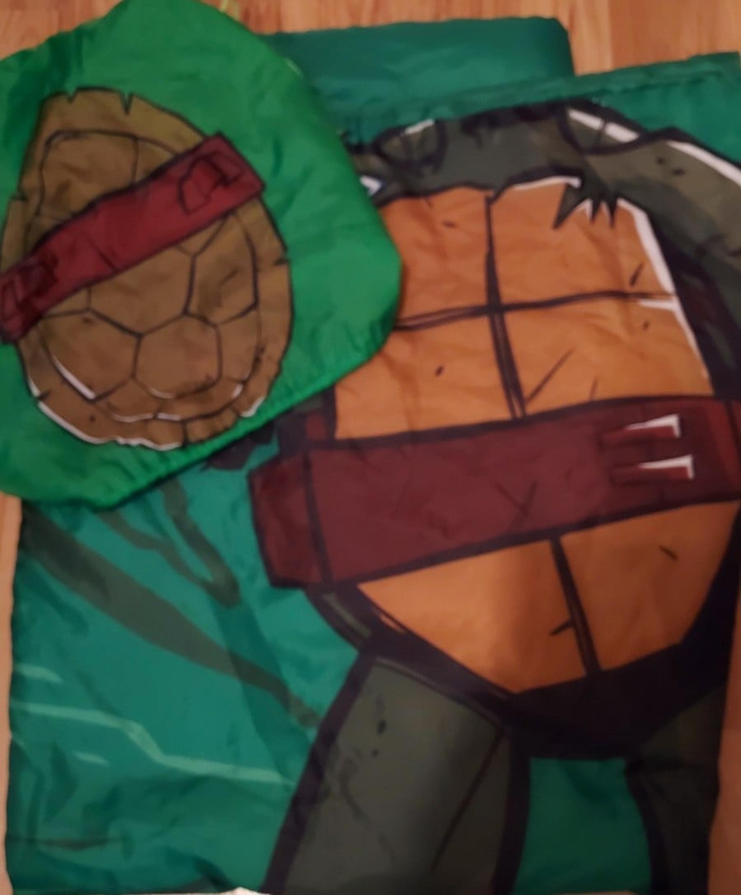 Nickelodeon Teenage Mutant Ninja Turtles Sleeping Bag Set TMNT With Bag
