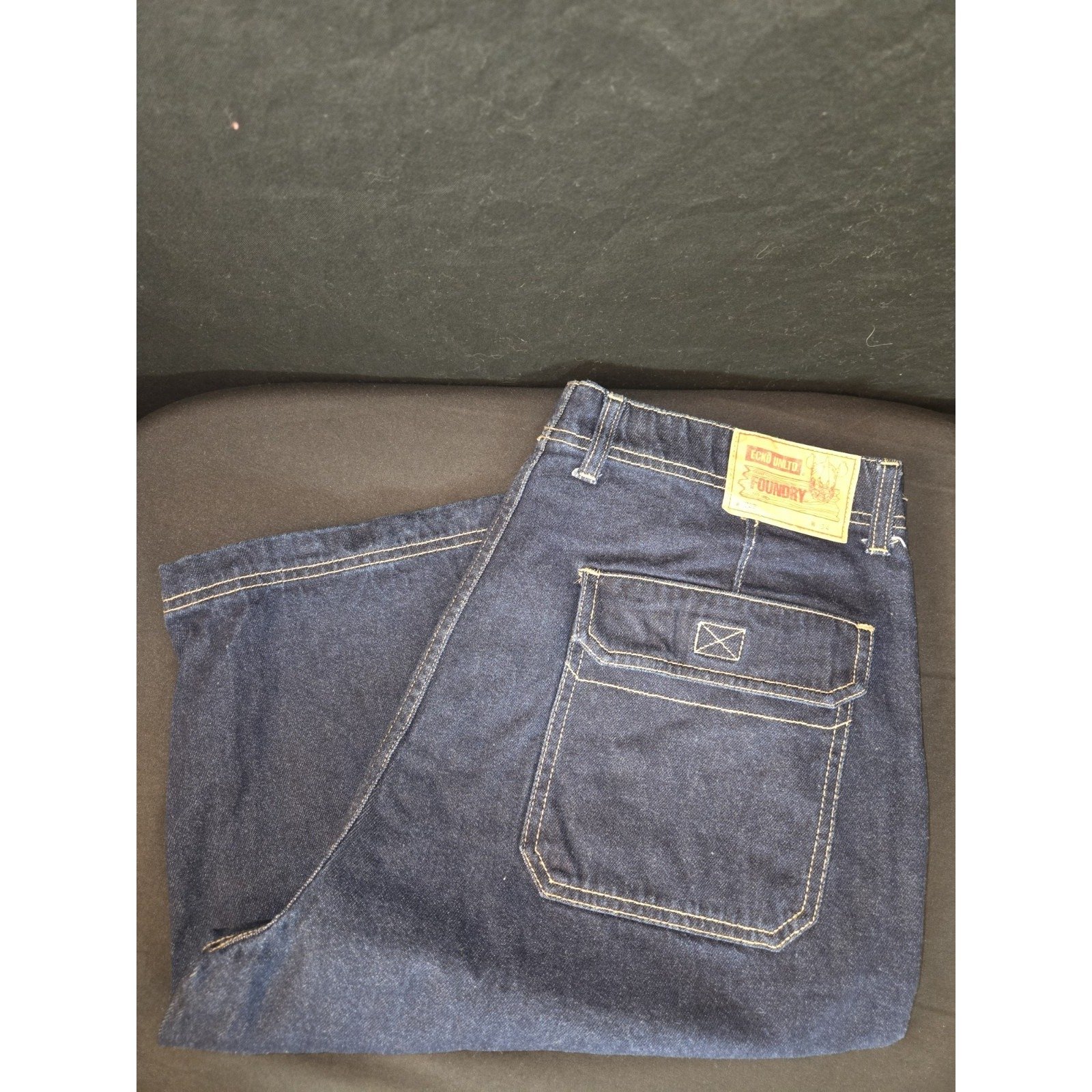 ecko unltd 1972 foundry denim shorts men size 34 Y2K VINTAGE BRAND NEW!!!
