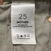 MOTHER NWT The Insider Hover In The Devil May Care Mermaid High Rise Bootcut 25