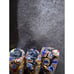 3 Rare Venetian Antique Chevron Cane Millefiori core African Glass Trade beads