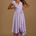 French Countryside Lavender High-Low Dress