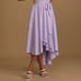 French Countryside Lavender High-Low Dress