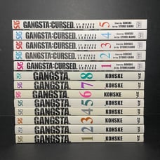 Gangsta Manga 1-8 and Gangsta: Cursed Manga 1-5 Brand New English