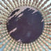 Vintage Handmade Wooden Beaded Basket Bowl with Handles Home Decor