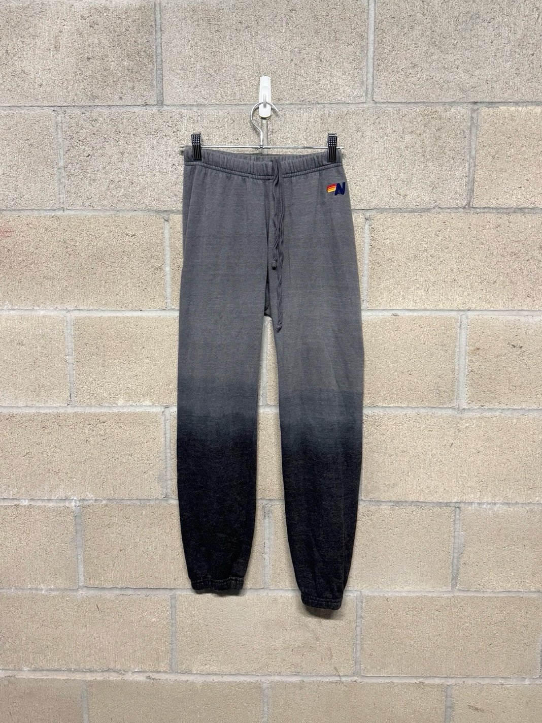 Aviator Nation Grey Ombré Sweatpants xs women