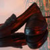 Coach Black Leather Casual Flat Shoes Womens Size 7 B (pre owned)