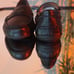 Coach Black Leather Casual Flat Shoes Womens Size 7 B (pre owned)