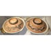 MCI Japan Vintage Japanese Donabe Steamer Rice Pots with Lids Set of 2