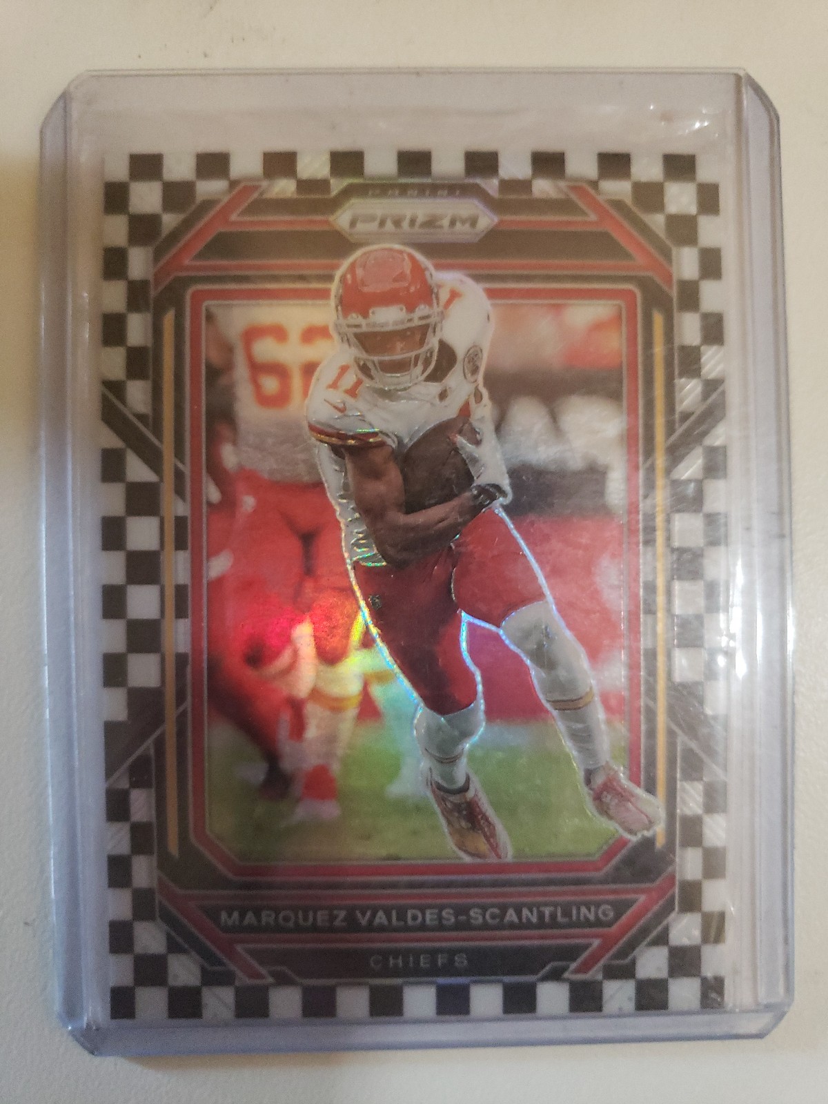 2022 Panini Prizm Case hit Checkerboard MARQUEZ VALDES-SCANTLING