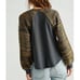 FREE PEOPLE Grey Yellow Stripe Sweet Confession Henley Waffle Knit Pullover