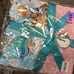 New sugar swan frozen bamboo blanket