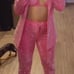 I am Gia rhinestone Mariah set pink (sold out)