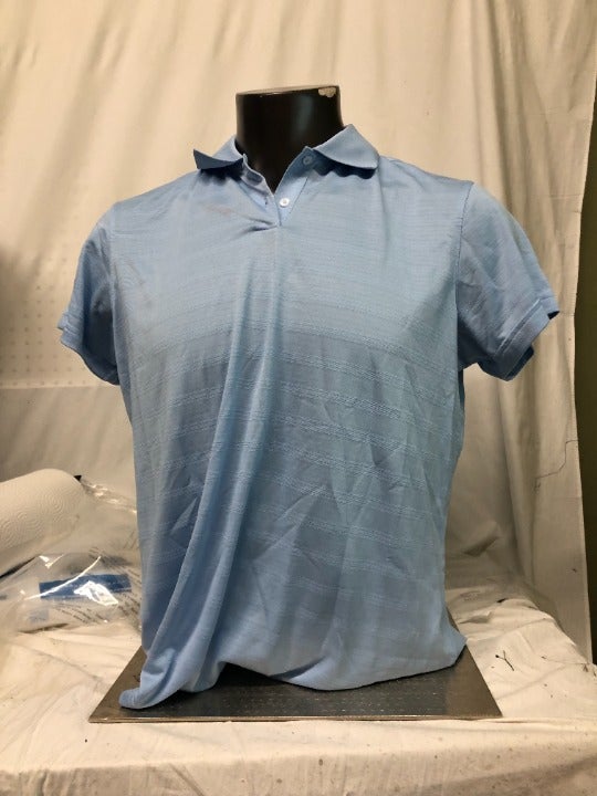 Adidas Men's Climacool Taylor Made Golf Shirt, Blue, 2XL
