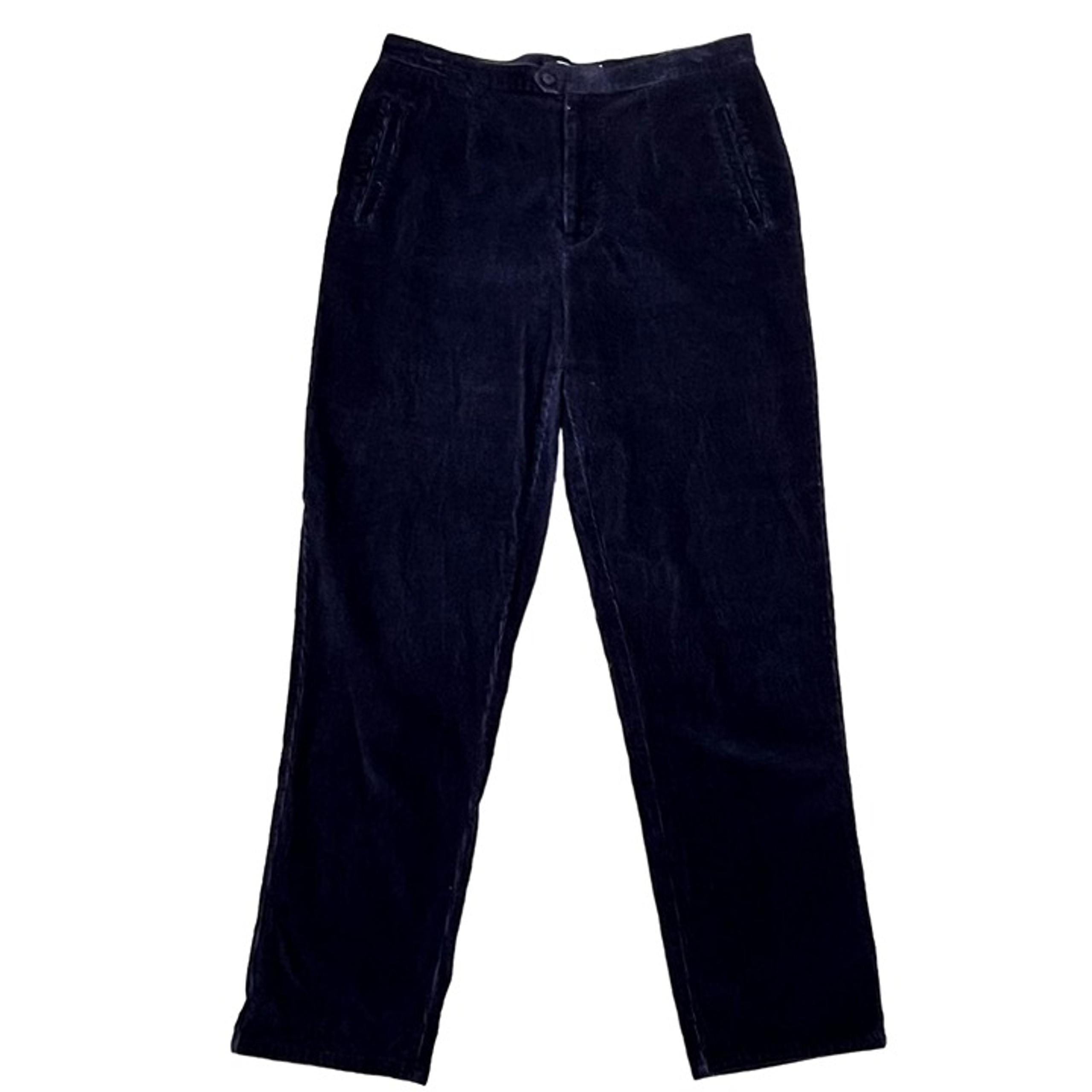 Dress Barn Navy Corduroy Pants Size 14 (33 x 30)