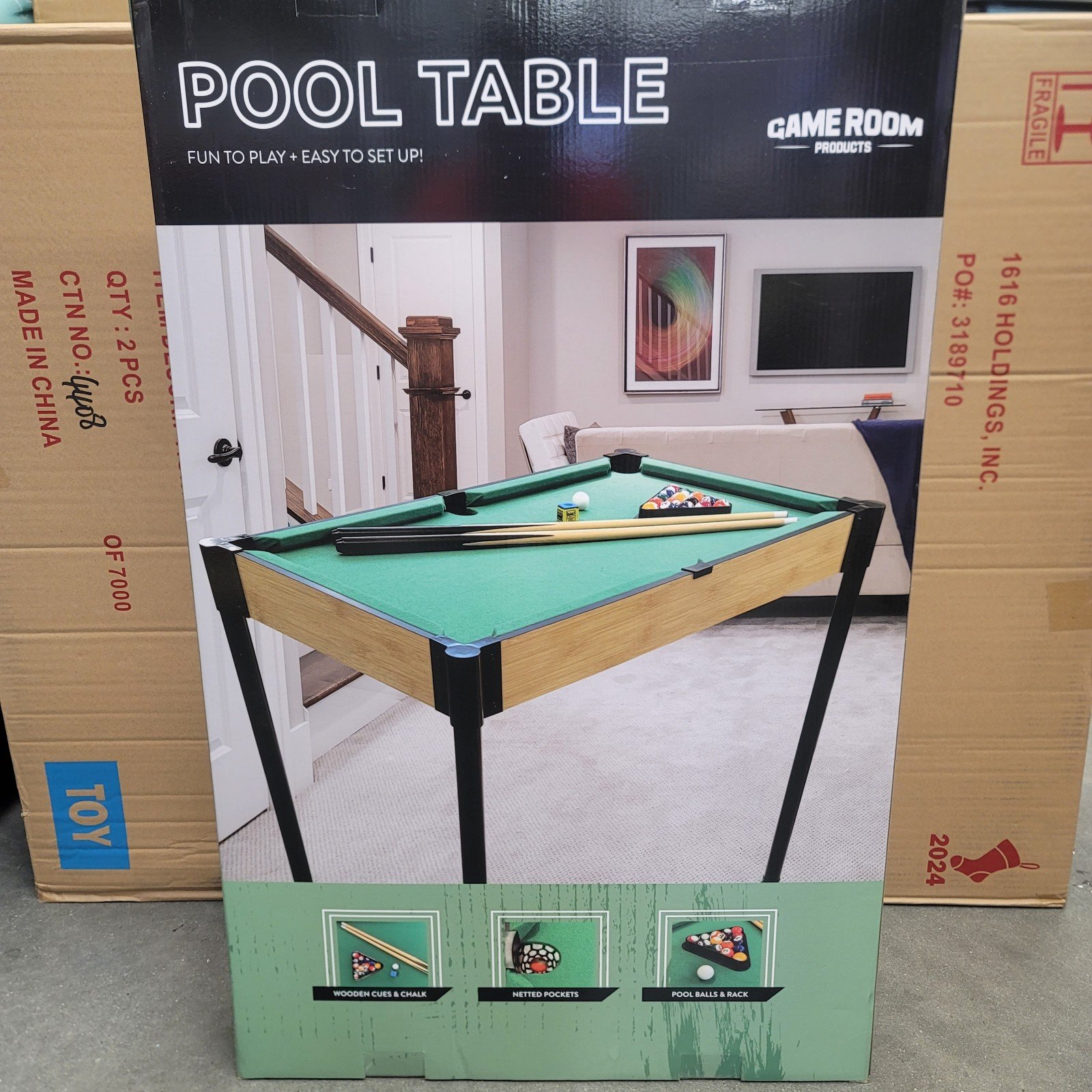 Pool Table Game Room Sports Fun