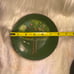 Decorative Plate Enamel on Copper by Wildweed Aspen from an Estate Collection