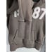 Y2K Aeropostale Hoodie Women's Small 1987 Full Zip Sweater Spellout Preppy VTG