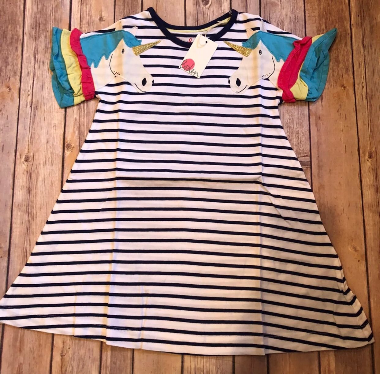 Mini Boden unicorn dress