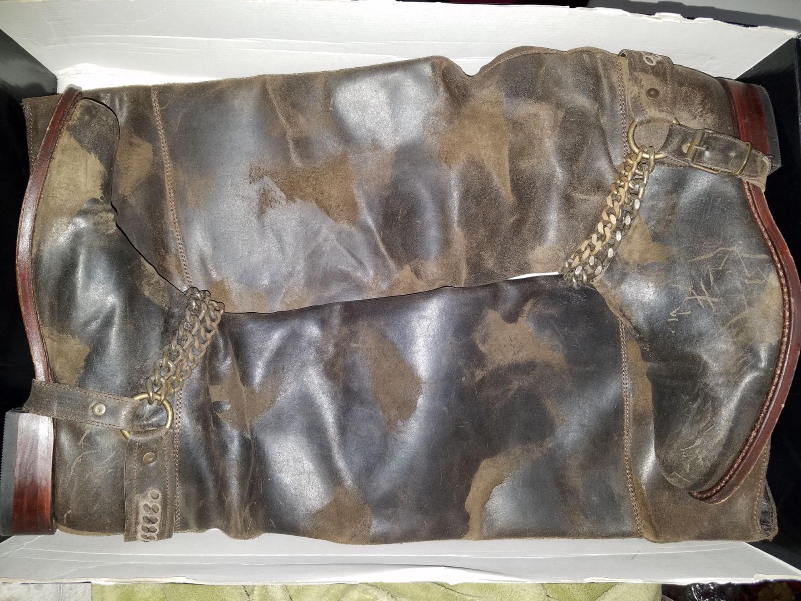 Women's designer boots size 11
