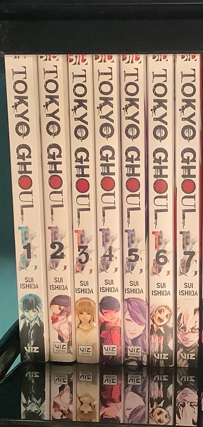 Tokyo Ghoul Manga 1-7 All in New Condition