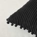 Pack of 2 Black Decorative Throw Pillow Covers with Pom-poms 18x18 Inch