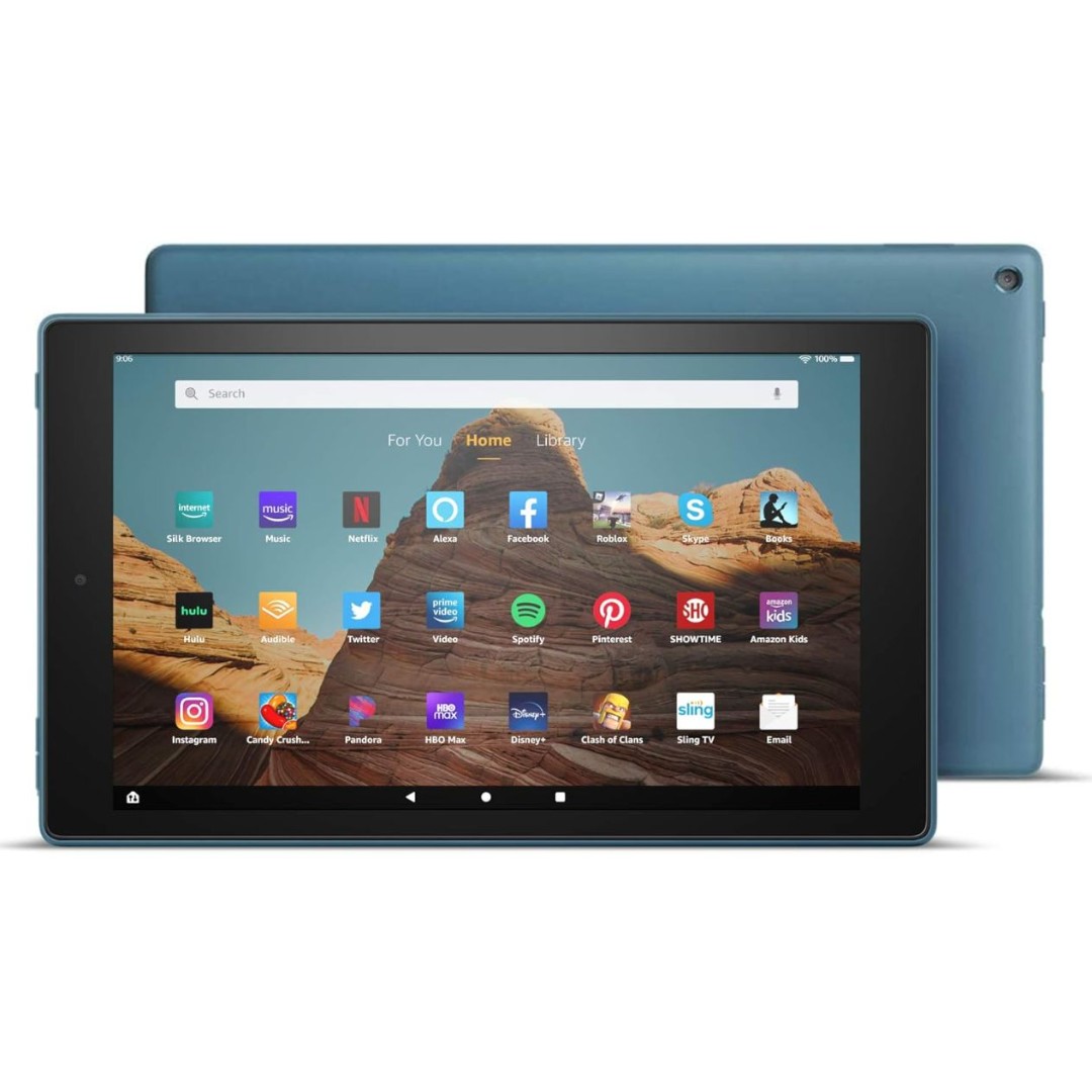 Fire Amazon Tablet 10.1 32GB Black Wi-Fi, Gen Generation 1080p 32GB, Full