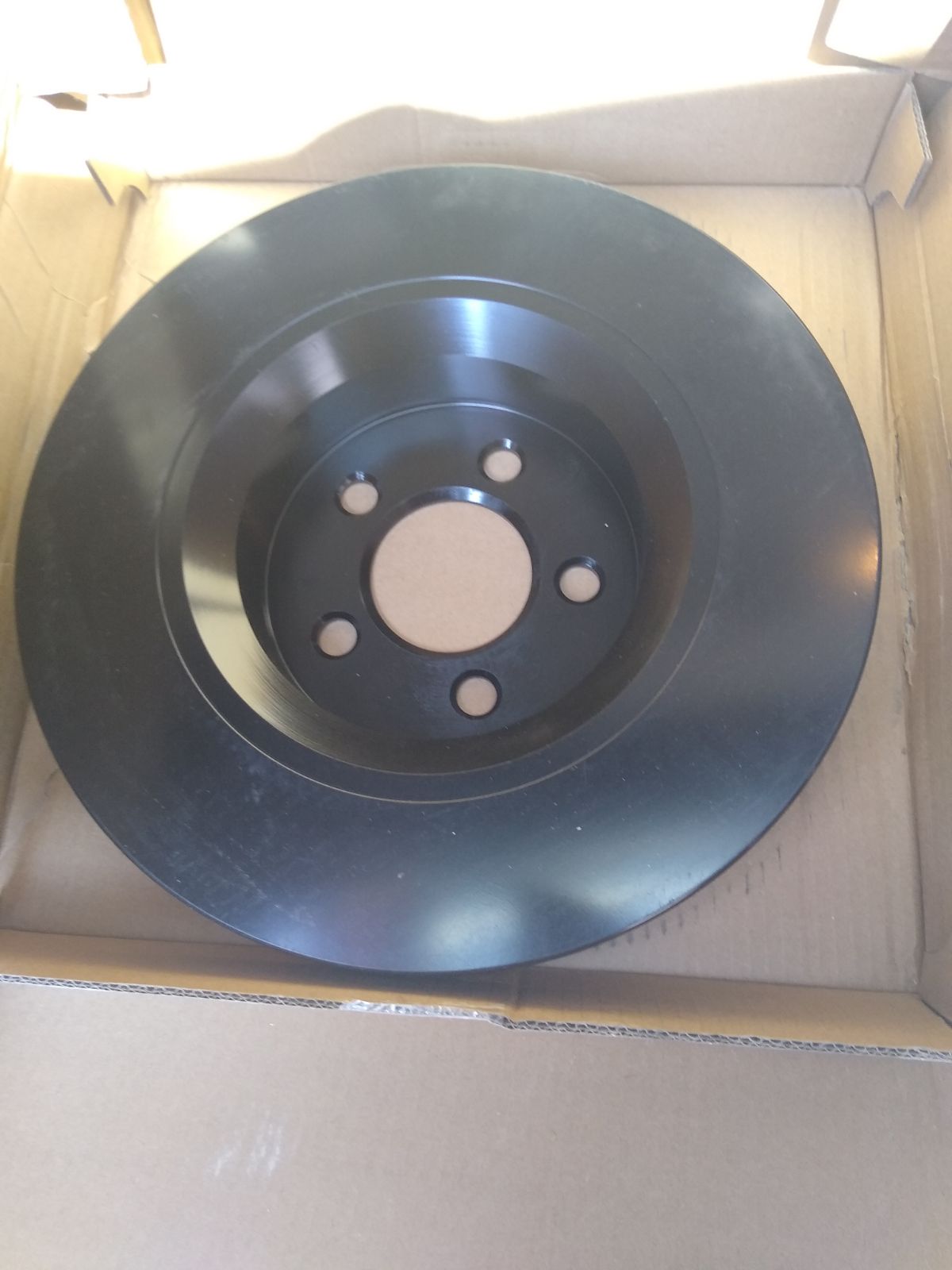 Black E- coated brake calibers new