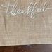 New Nicole Miller Home Thankful Burlap Jute Placemats Set Of 4