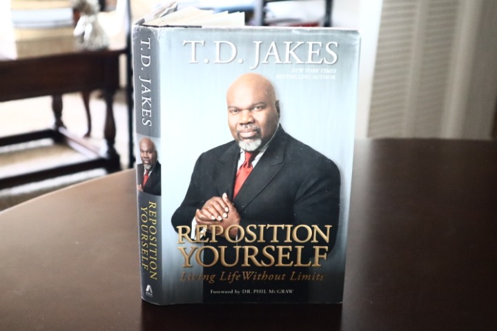 T. D. Jakes book signed