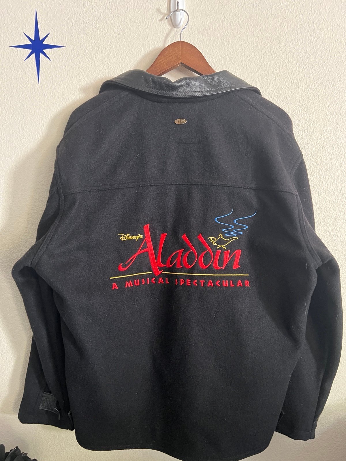 Aladdin A Musical Spectacular Wool & Leather Jacket