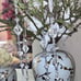 8-NIB FINIAL STYLE ACRYLIC AND SPARKLY BEADED ICICLES ORNAMENTS