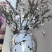 8-NIB FINIAL STYLE ACRYLIC AND SPARKLY BEADED ICICLES ORNAMENTS