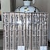 8-NIB FINIAL STYLE ACRYLIC AND SPARKLY BEADED ICICLES ORNAMENTS