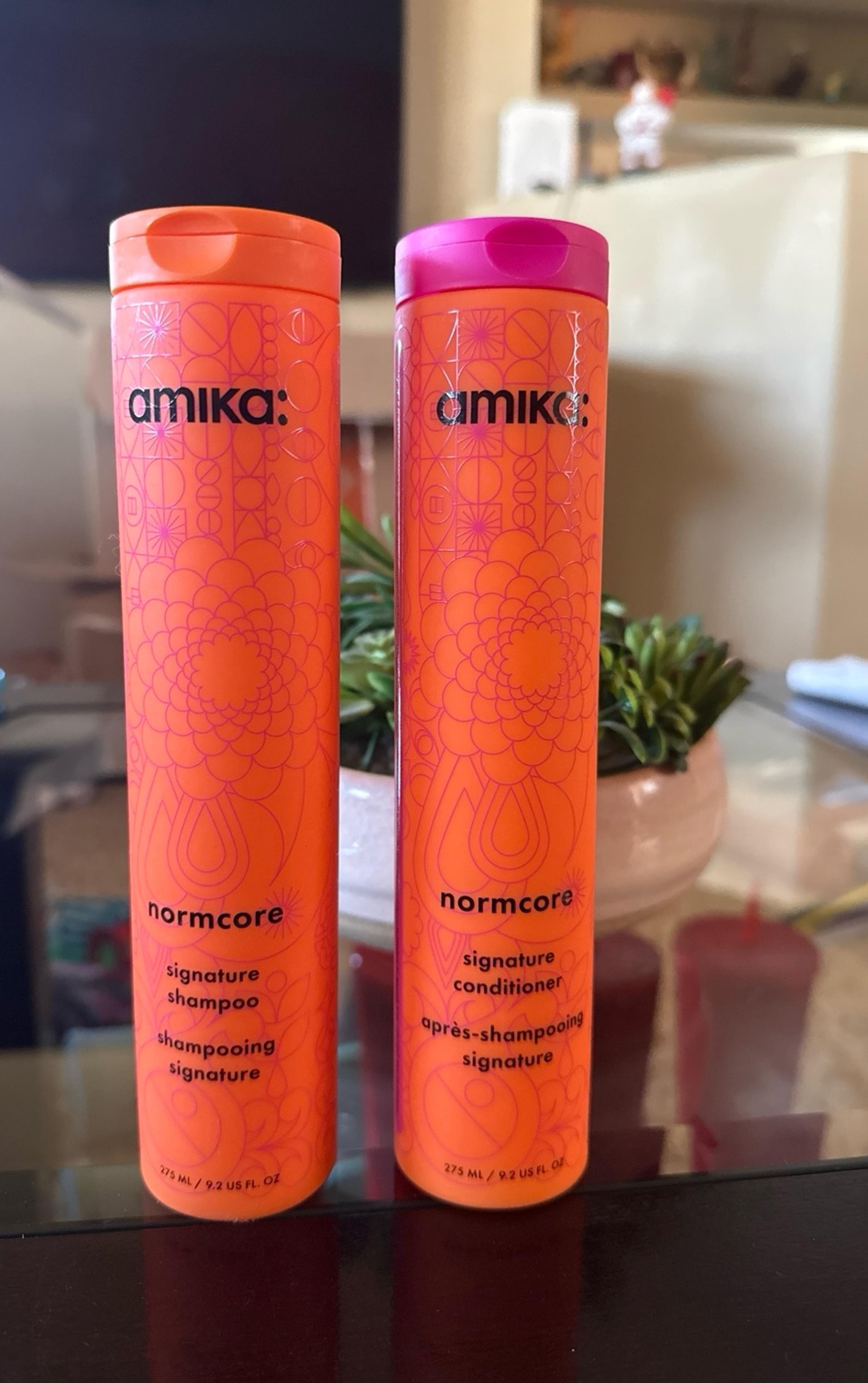 Amika normcore shampoo & conditioner DUO/SET/BUNDLE 9.2  fl oz each- FREE SHIP