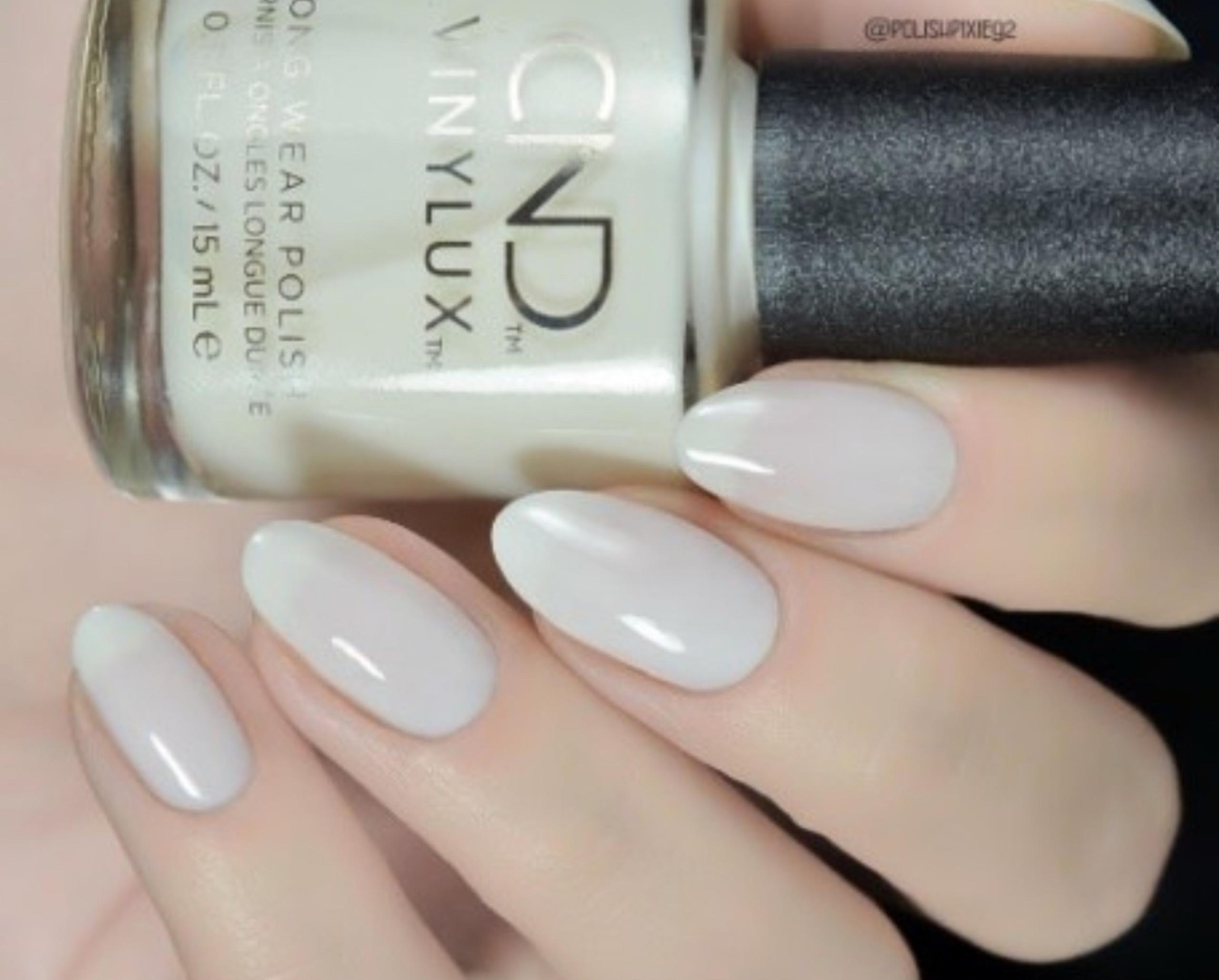 CND Vinylux  Long Wear Nail Polish. White Wedding .5oz